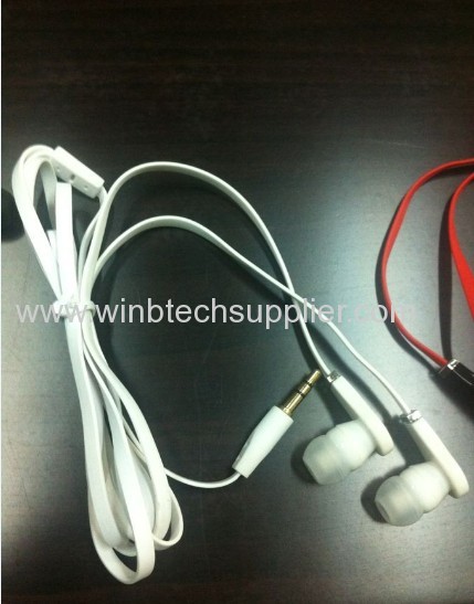 beats earphone in ear earphone best sound for MP4 IPOD IPAD Iphone samsung no talk mic