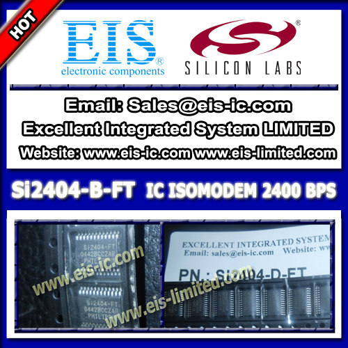Si2404-B-FT - IC 2400 BPS ISOMODEM WITH ERROR CORRECTION SYS