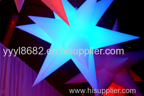 Christmas inflatable star decoration 5ft star shape