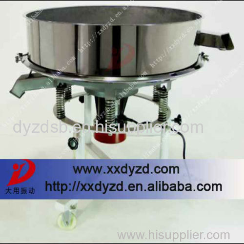 Use safely vibrating sieve machine for polishing powder