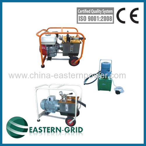 Heavy 25T hydraulic compressors for conductor/earth wire/copper-aluminum terminals 