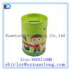 round tin coin bank/money box