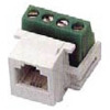 Cat.3 RJ11 Keystone Jack Screw Type Keystone Jack