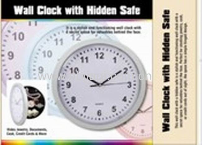 Jewelry wall clock/Wall Clock with hidden safe