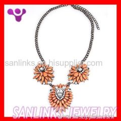 Custom Jewelry Fashion Necklace Lollies Orange Shourouk Necklace