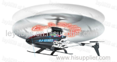 2.4G 3.5CH Alloy rc helicopter with Shining LED letters at blade
