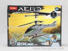 2 Channel IR RC Helicopter with Gyro, Plastic Toy