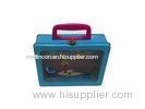 Metal Tin Lunch Box With Handle Metal Tinplate Containers For Storage
