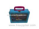 Metal Tin Lunch Box With Handle Metal Tinplate Containers For Storage
