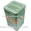 Metal Tinplate Empty Gift Tins For Tea / Spices , Thickness 0.23mm