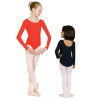 Girl's long sleeve ballet leotard gymnastic leotard