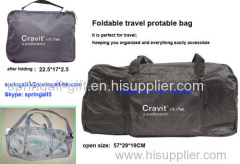 Folding travel strage bag , protable travel bag