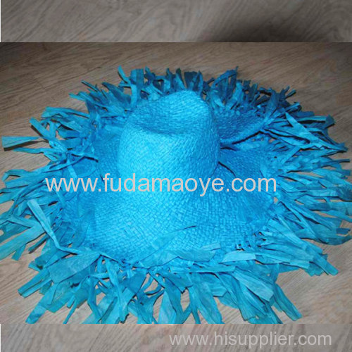 Decoration paper straw hat cheap