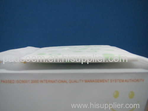 240/280/155mm Active Oxygen Anion Series Sanitary Napkin and OEM processing