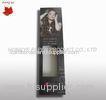 Black Rigid Foldable Cardboard Packaging Boxes For Hair Extension