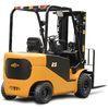 4 Wheel Hangcha 1.5 Ton Electric Forklift Truck For Factory In Yellow