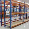 Orange Dismountable Medium Duty Racking , 4 Layer Teardrop Pallet Rack