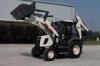 Earthwork 8200kg Wheel Backhoe Loader With Diesel Engine Shoveling Sand