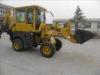 4.8 Ton Mines / Construction Wheel Backhoe Loader Shoveling Coal / Bulk Materials