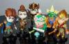 League of Legend Video Game Figurines Models , OEM Customized Character Model For Promotion
