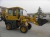 8260kg Wheel Backhoe Loader With Cummins Engine 0.9cbm Bucket