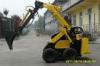 Garden Mini Skid Steer Loader ,360 Degree Steering Digger Wheel Loader