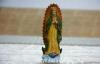 Eco-Friendly Madonna Religious Figurines Plastic Model For Church , Hand Painted