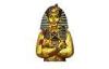Resin Religious Figurines / Egypt Pharaoh Classical Model For Decoration , Injection Mold