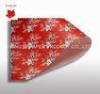 Red Christmas Wrapping Paper , Custom Printed Tissue Wrapping Paper