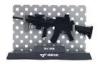 1:6 Ornamental Plastic Model Guns For Toyshop , ABS Military Appearance Design