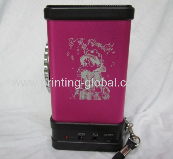 Hot stamping foil for matel voice box