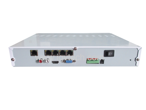 4CH 720P NVR Kits Support P2P