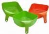 Plastic Square Colander With Handle/Square Colander With Handle Plastic Vegetables Basket Smart Kitchen Gadget