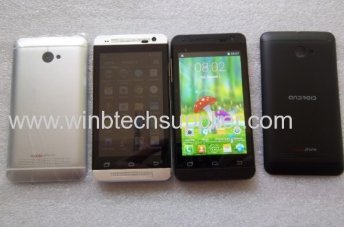 4inch dual sim dual core gsm and wcdma phone china mini one M4 M7