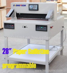 720mm Large Programmable Paper Guillotine Cutter Cutting Machine