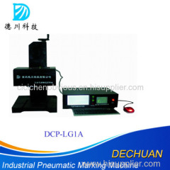 Best Selling! Best Price Easy Dot Peen Pneumatic Marking Machine