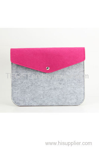 Felt bag Colorful eco-friendly felt cases for tablets/tablet case for kids