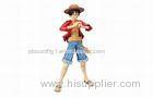 7cm*16cm One Piece Cartoon Figurines / Eco-Friendly PVC Figurine Item For Anime Fans