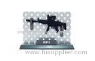 MP5 1/6 Scale Plastic Toy Gun / Hand Painted Imitation Toy Gun For Birthday Gift