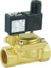 2 way brass Normally closed IP65 gas air oil low power solenoid valve