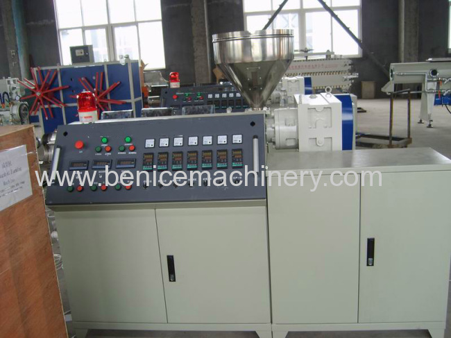 PVC reinforced soft pipe extrusion line