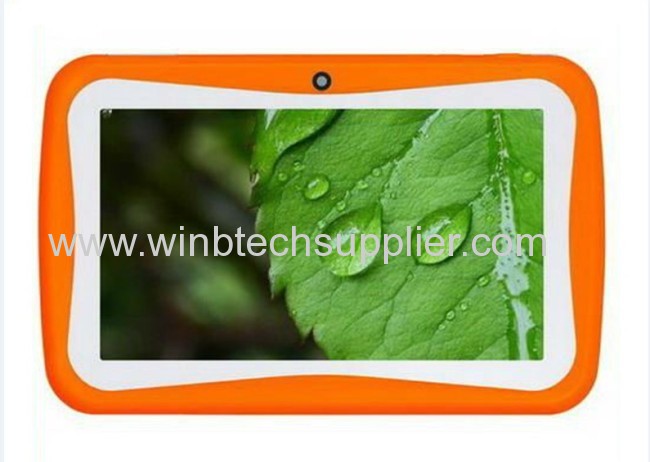  7 inch800x480 1024*600pix Android 4.1 Kids Tablet PC Customized For Children Study SoftwareProvide Multi-language 