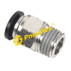 PC Male Connector NPT Push in Fittings, One Touch Instant Fittings