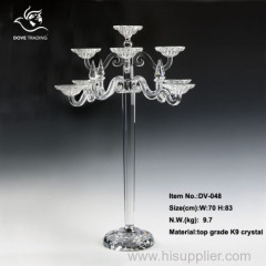 crystal candelabra for wedding wedding center piece DV-048