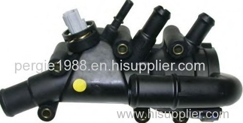 Ford fiesta falcon auto spare parts thermostatic valve water flange2S6G8A586D1C/2S6G8A586B1A/2S6G8A586D1B