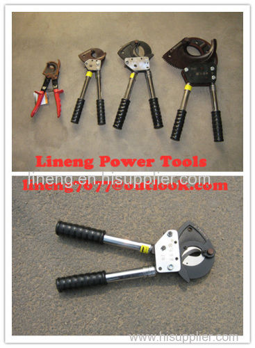 ratchet cable scissors,Cable cutter,wire cutter Cable cutter with ratchet system