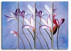 High Quality Modern Wall Floral Art Oil Painting (FL4-109)