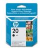 HP 20 Black Ink Cartridge (C6614A)