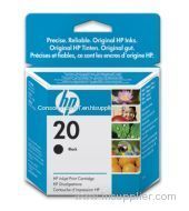 HP 20 Black Ink Cartridge (C6614A)