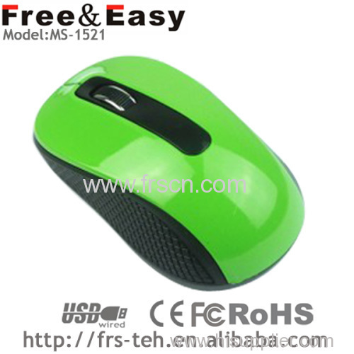 3 buttons scroll optical usb mouse in good quality